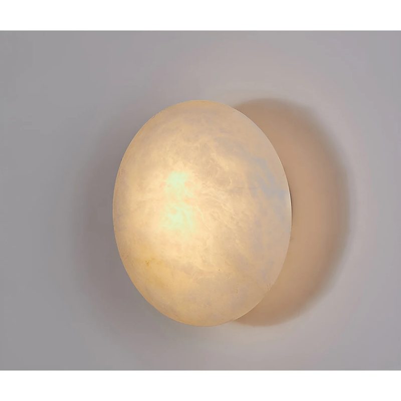 Modern Sphere Shaped Marbel LED Wall Lamp For Bedroom For Living Room