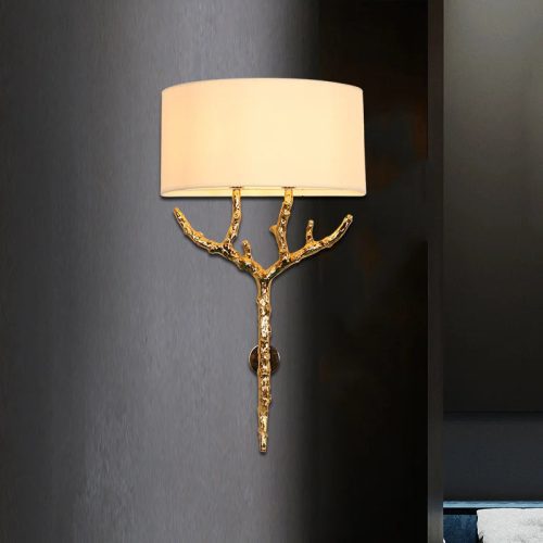 Modern Wall Lamp In The Shape Of The Branch For Bedroom