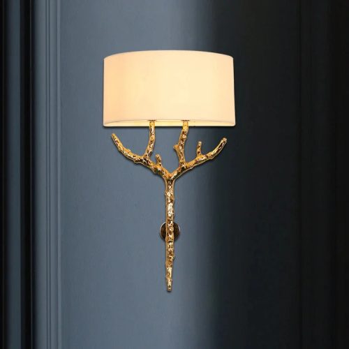 Modern Wall Lamp In The Shape Of The Branch For Hall