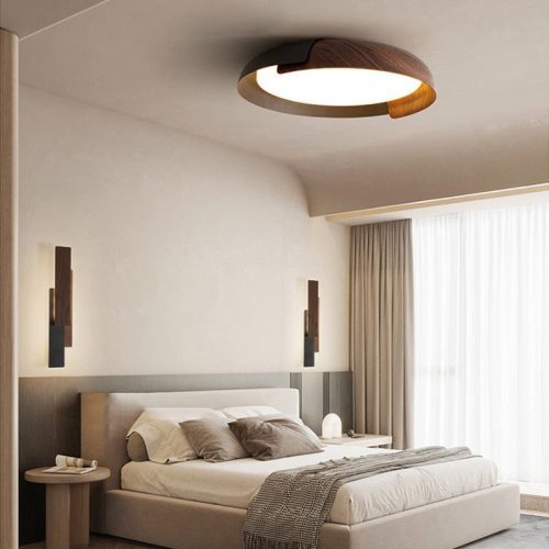 Modern simple living room wall lamp background wall lamp Nordic bedroom bedside lamp minimalist stair lamp 572797