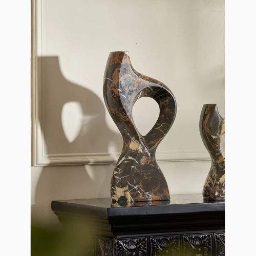 Natural Marble Candle Holder