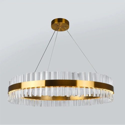 Pendant Crystal LED Chandelier For Dining Room For Living Room