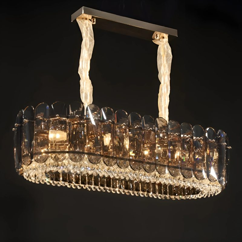 Pietra Ligure Golden Chandelier