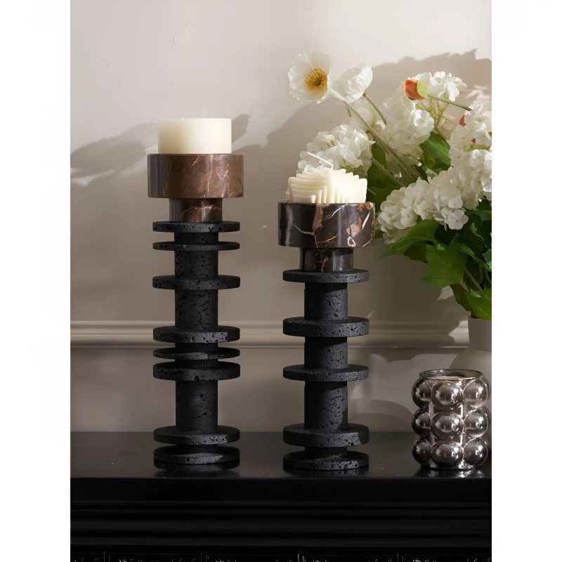 Pillar Candle Holder For Living Room For Bedroom