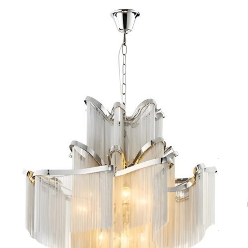 Rolle Post Modern Aluminum Chain Pendant Chandelier