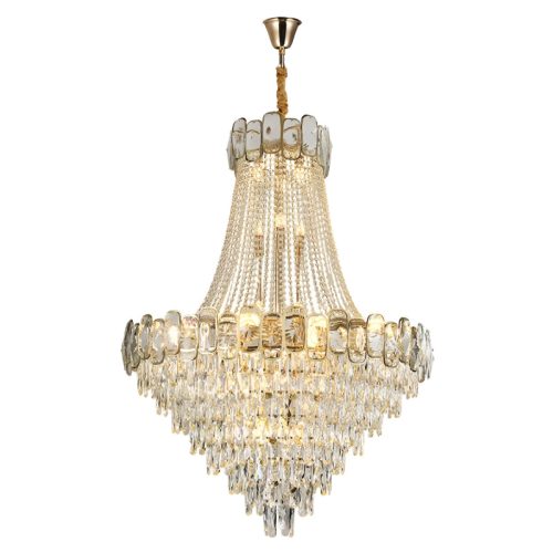 Roure Large Classic Luxury Staircase Crystal Classy Chandelier