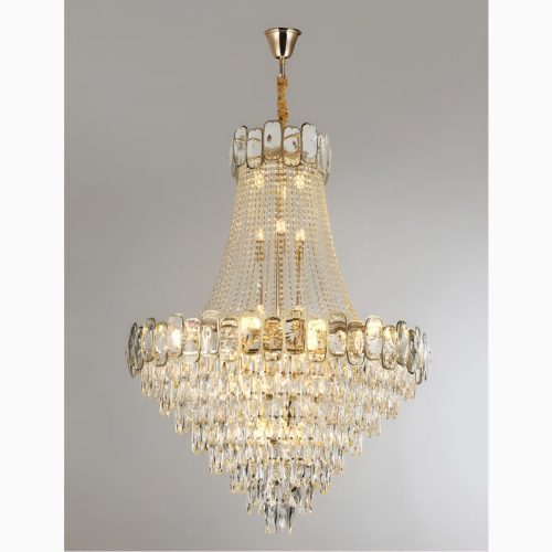 Roure Large Classic Luxury Staircase Crystal Perfect Chandelier