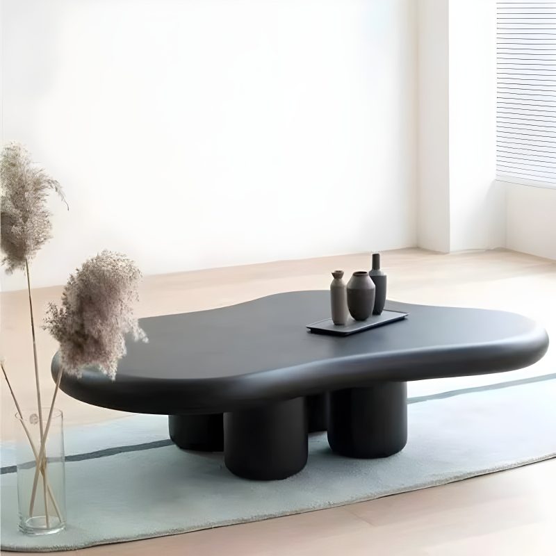 Glossy coffee table for the living room, bedroom in Scandinavian style image | luxury furniture | glossy table | home decor