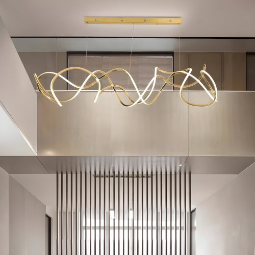 Modern Metal LED Pendant Chandelier from Mirodemi for Living Room