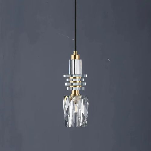 Stylish Crystal LED Pendant Lamp for Bedroom