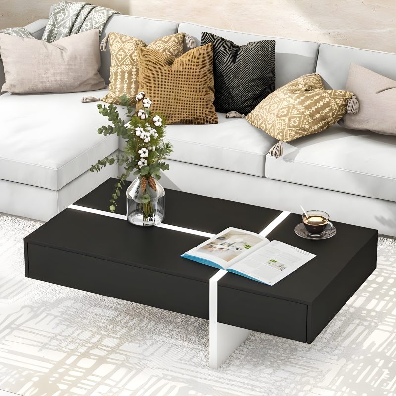 Stylish Wooden Center Table for Sofa