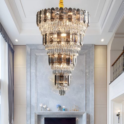 Voltri Post modern Grand Luxury Crystal Wonderful Chandelier