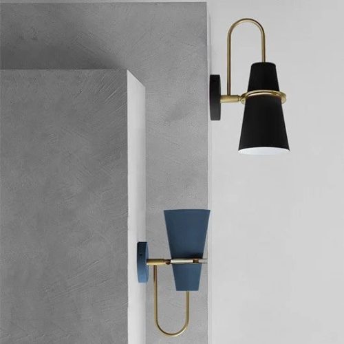 Wall Lamp In The Shape Of Truncated Cone