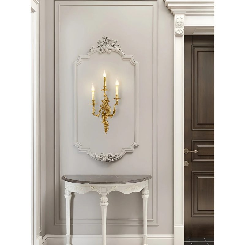 Wall Sconce In Classic French Style For Bedroom