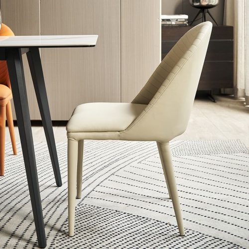 mainimage5Nordic Dining Chair Backrest Modern Minimalist Home Leisure Fashion Restaurant Hotel Coffee Parking Chair Light Luxury 627133