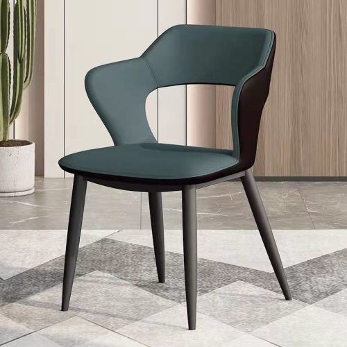 Modern Minimalist Red Backrest Desk Chair Green